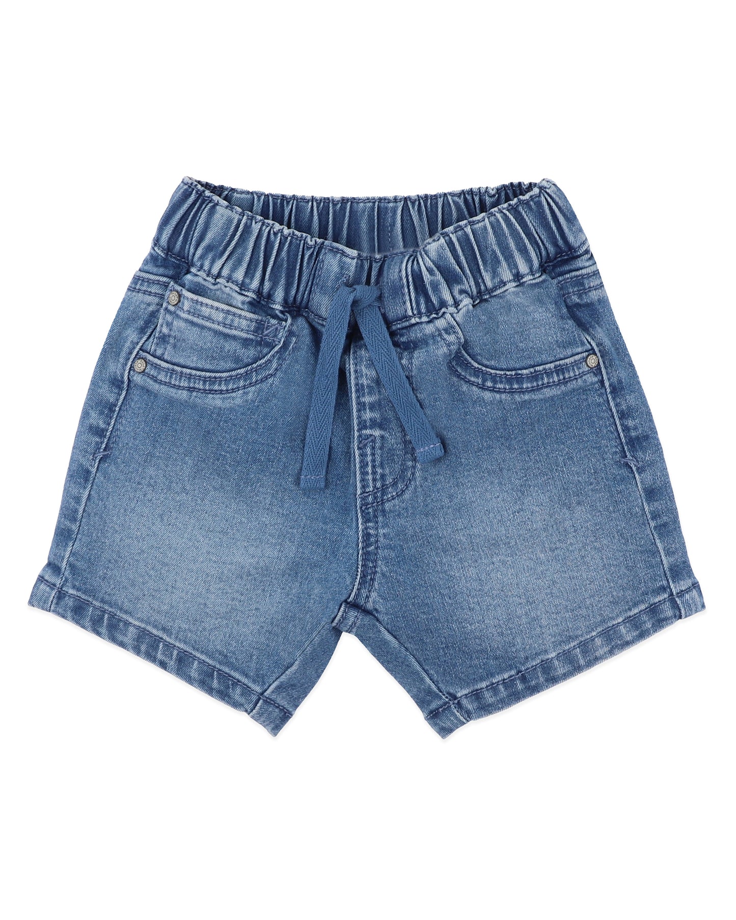 Pull On Denim Shorts