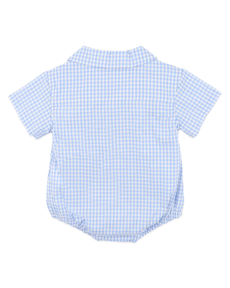 Evan Check Shirt Bodysuit