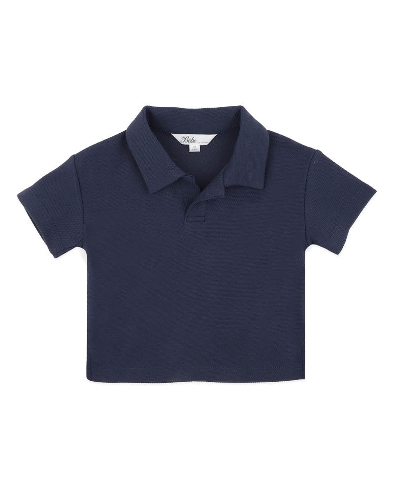 Evan SS Navy Polo