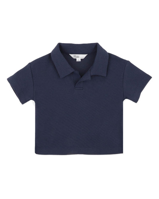 Evan SS Navy Polo