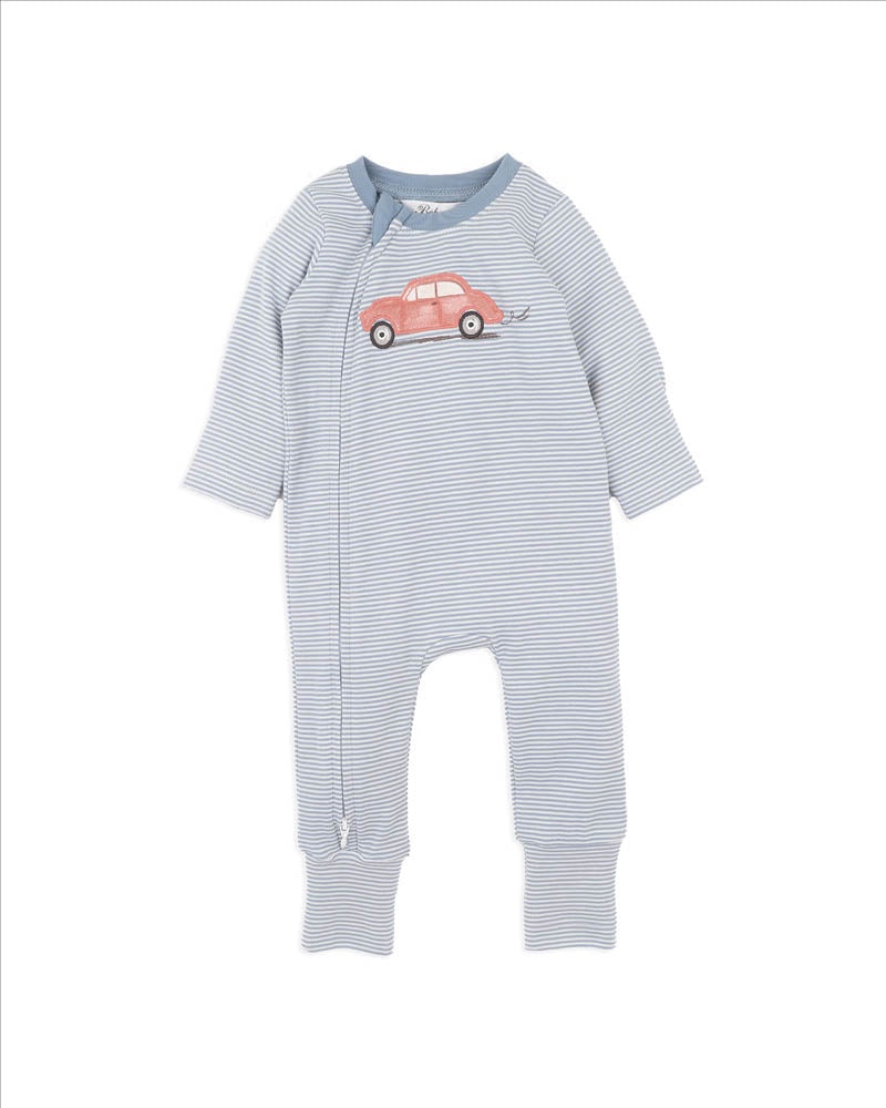 Alvin Stripe LS Zipsuit