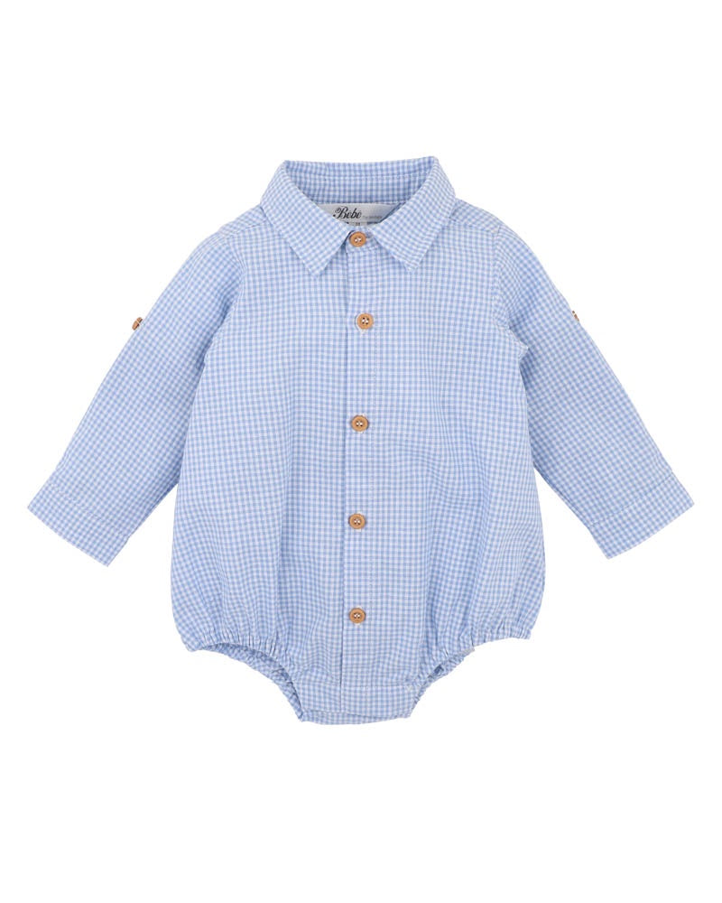 Jake Check Shirt Romper
