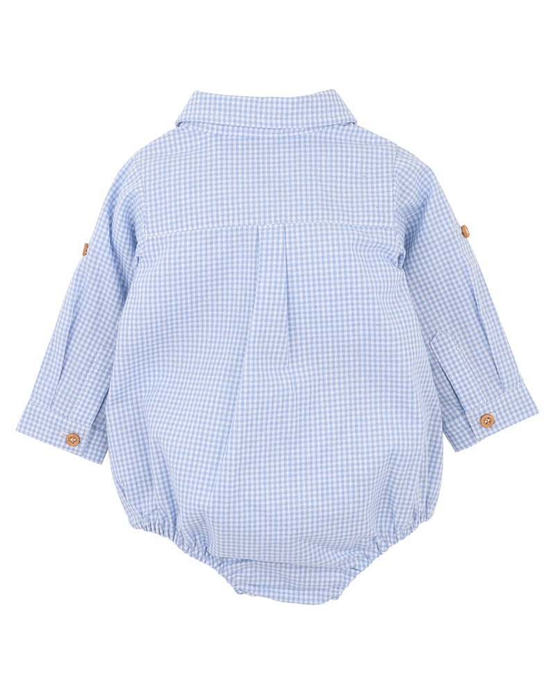 Jake Check Shirt Romper