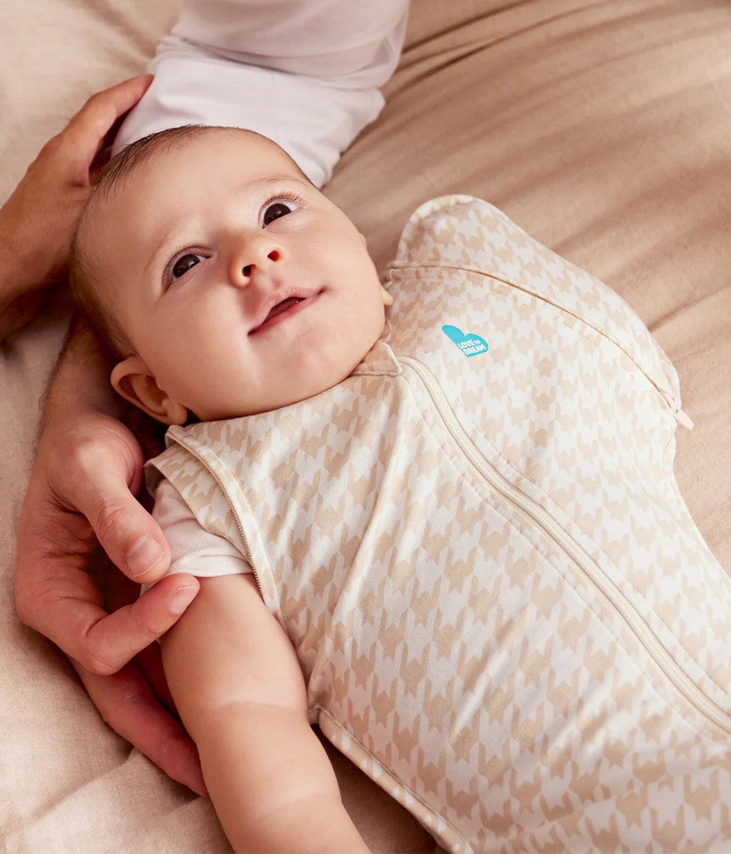 Love To Dream Transition Bag 1.0 tog Houndstooth Tan