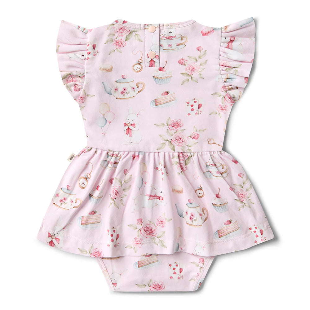 Alice's Tea Party Short Sleeve Dress
