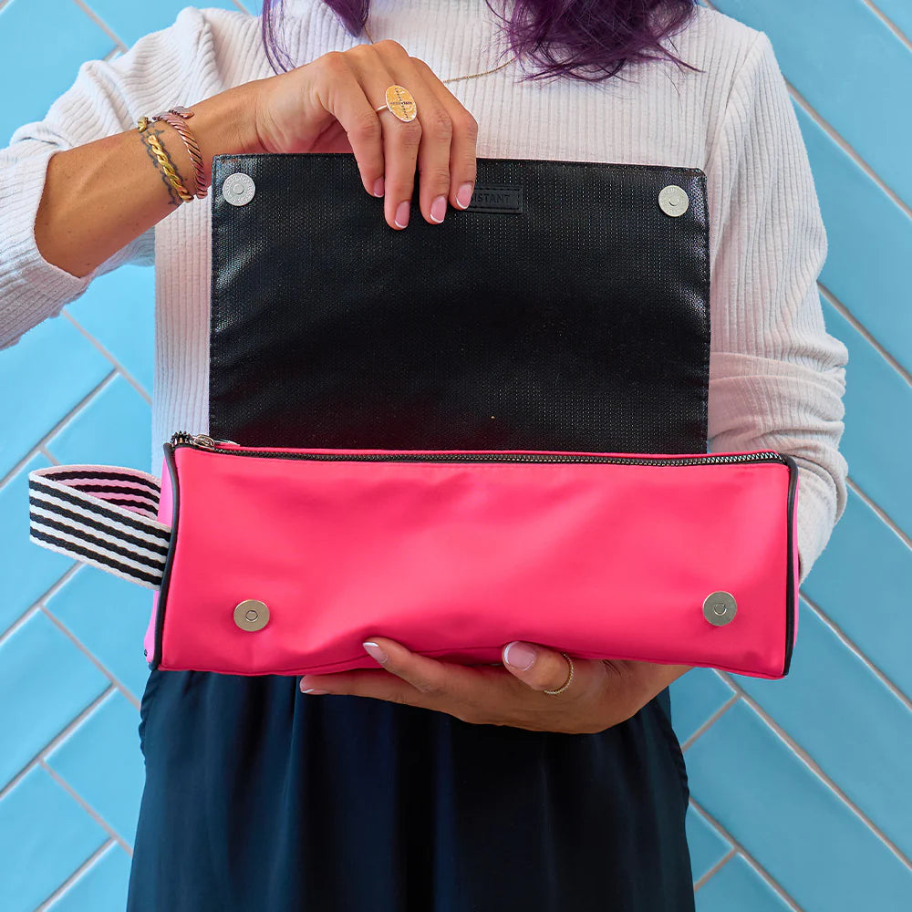 Hair Straightener Travel Pouch Pink At Hype