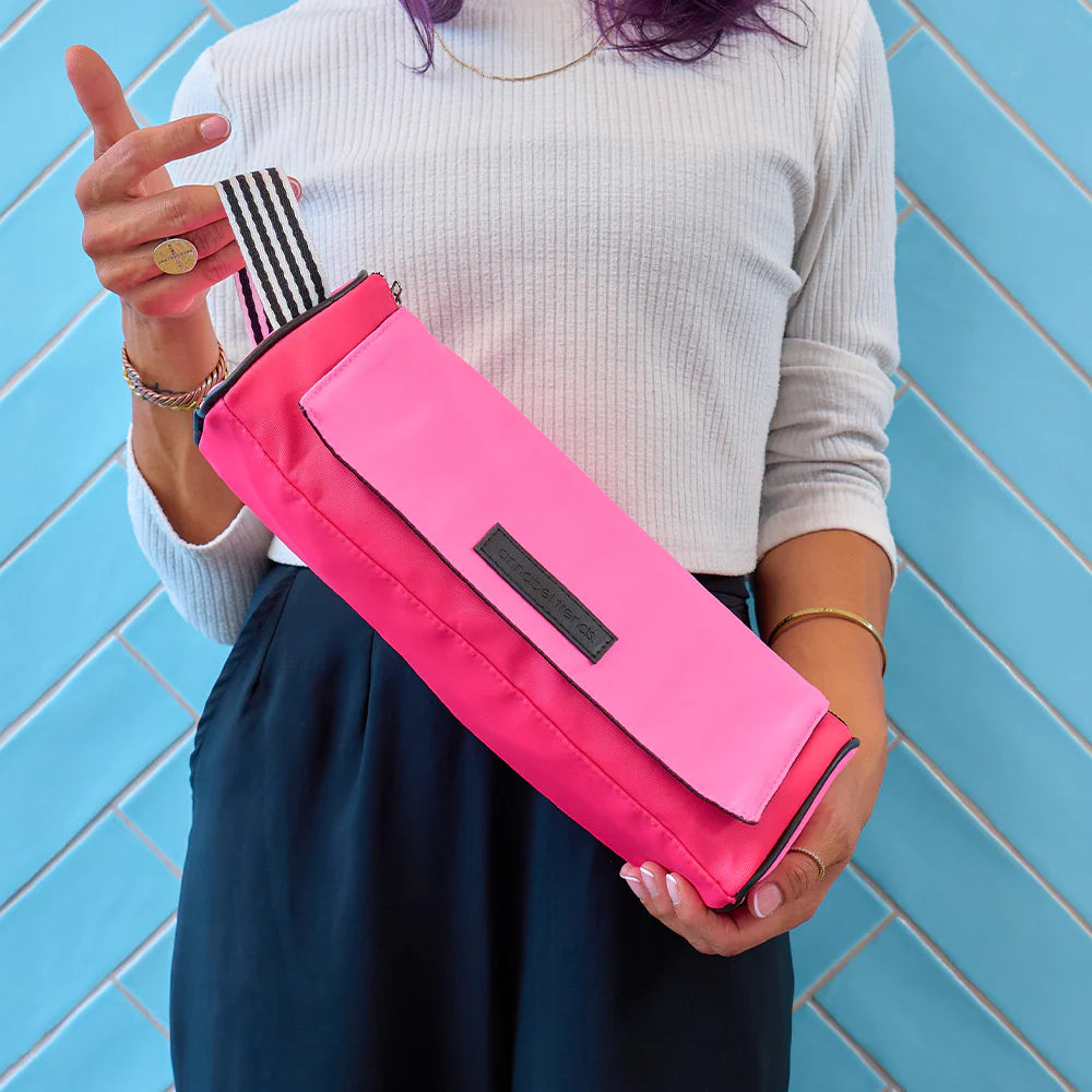 Hair Straightener Travel Pouch Pink At Hype