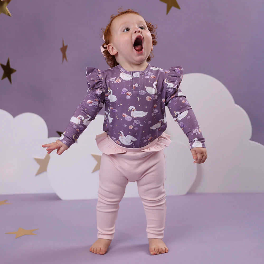 Baby Pink Pants with Frill