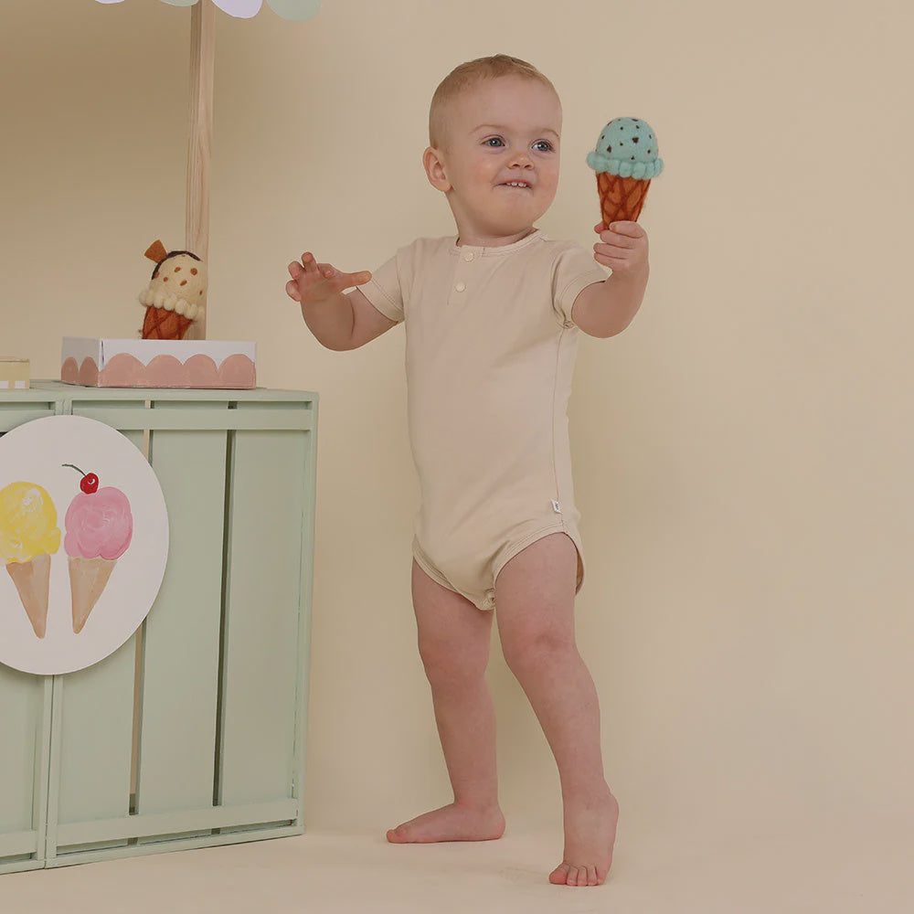 Babychino Short Sleeve Bodysuit