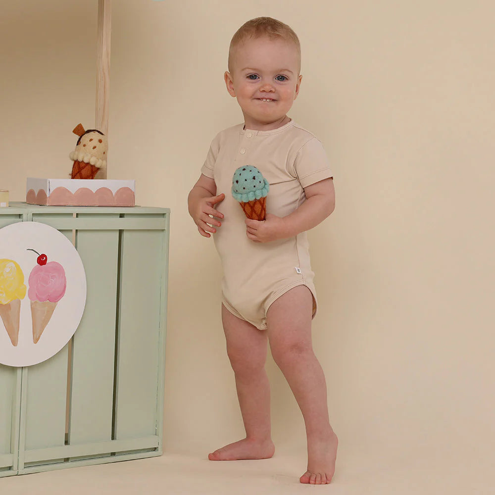 Babychino Short Sleeve Bodysuit