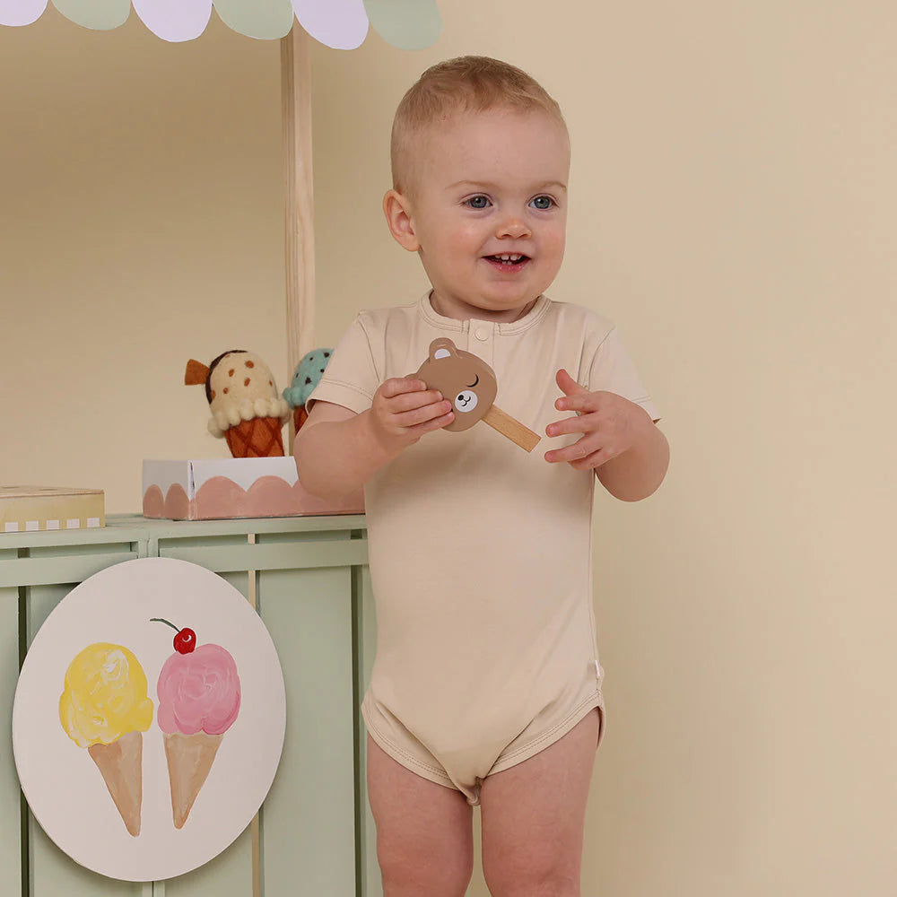 Babychino Short Sleeve Bodysuit