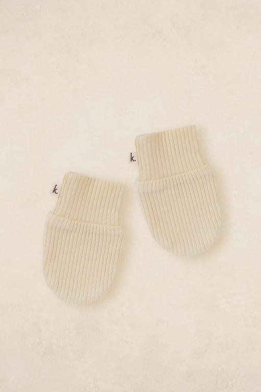 Bamboo Stretch Mittens Oat