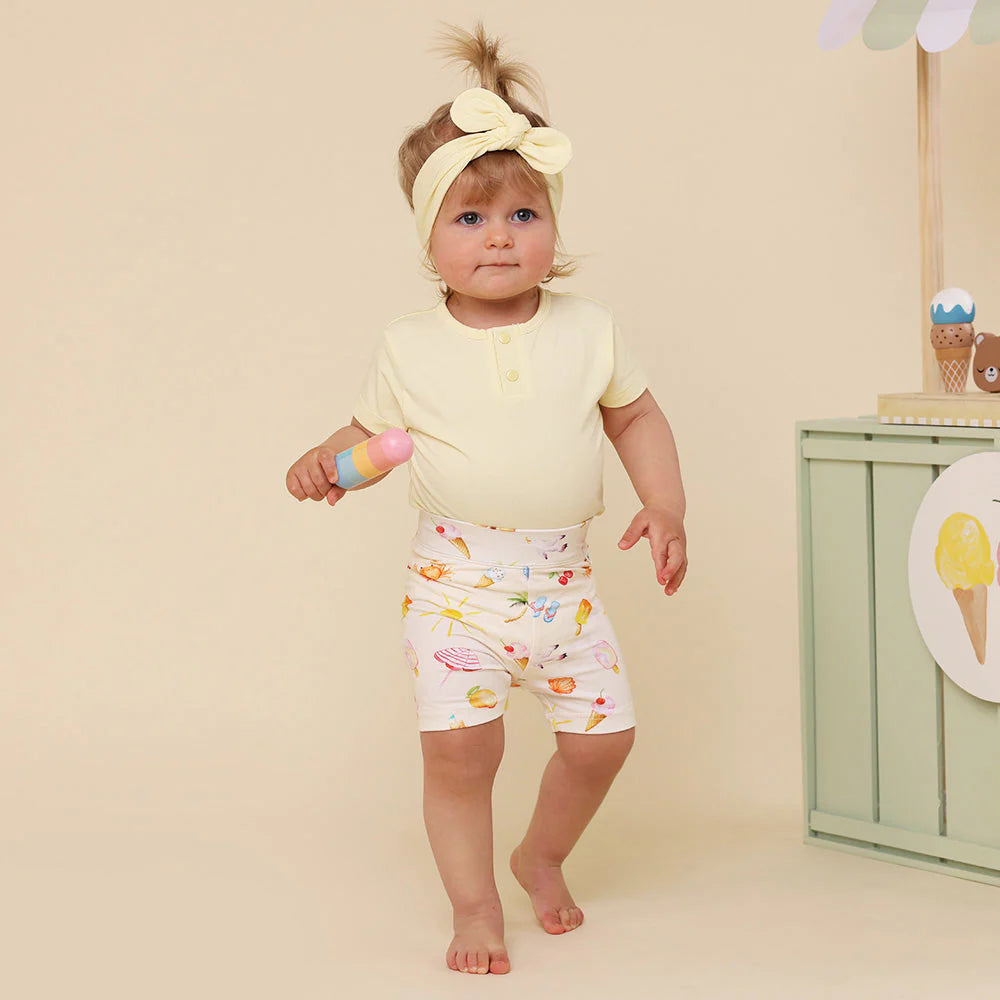 Beach Fun Bike Shorts