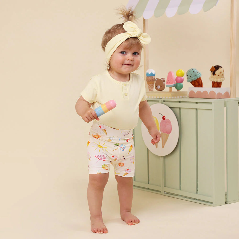 Beach Fun Bike Shorts