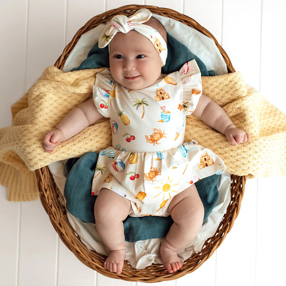 Beach Fun Short Sleeve Dress