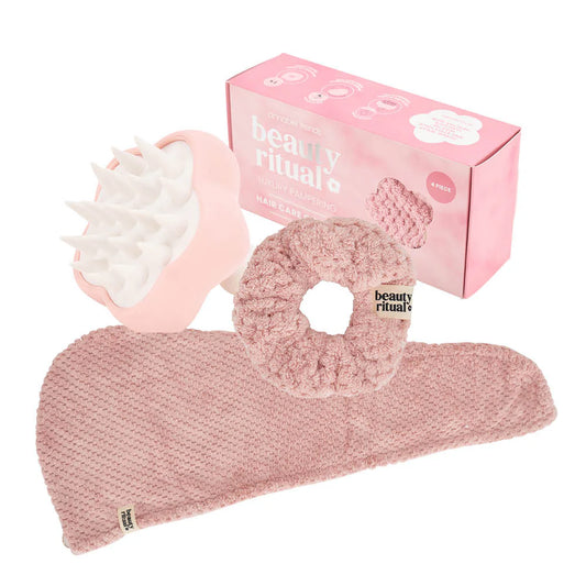 Beauty Ritual Hair Care Gift Box Dusty Pink