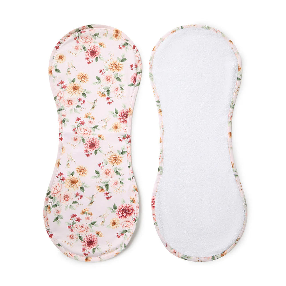Birds & Blooms Burp Cloth