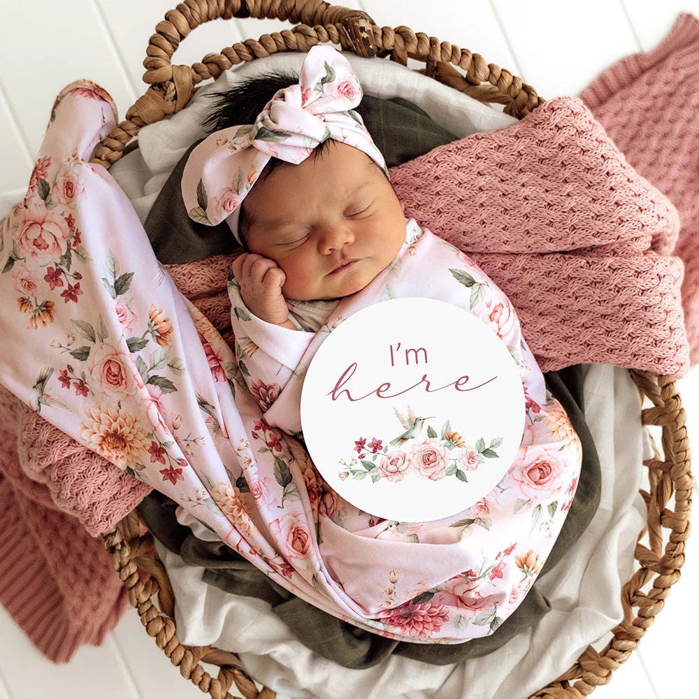 Birds & Blooms Milestone Cards