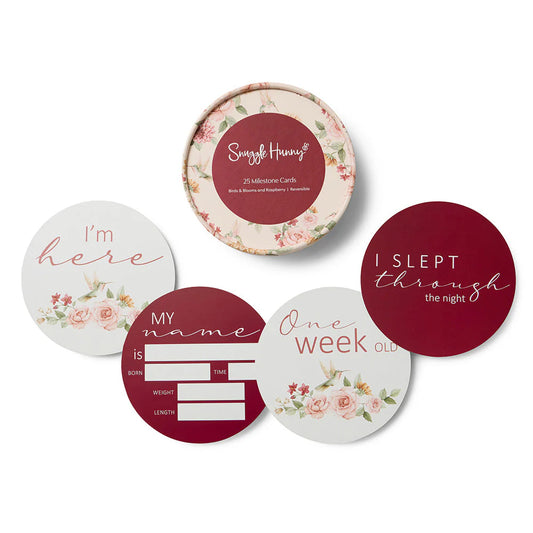 Birds & Blooms Milestone Cards