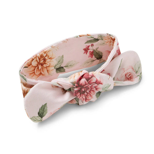 Birds & Blooms Topknot Headband