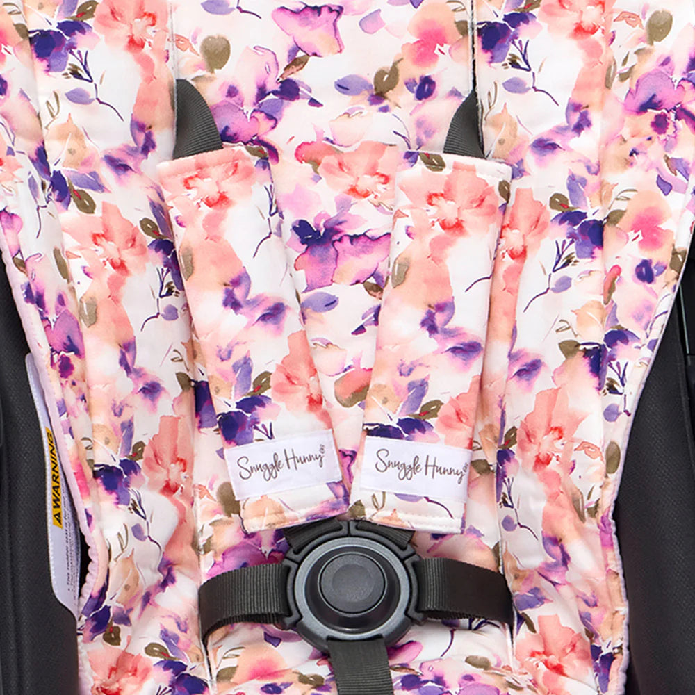 Blushing Beauty Pram Strap Covers