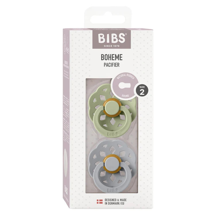 Bibs Dummies Boheme Sage/Cloud