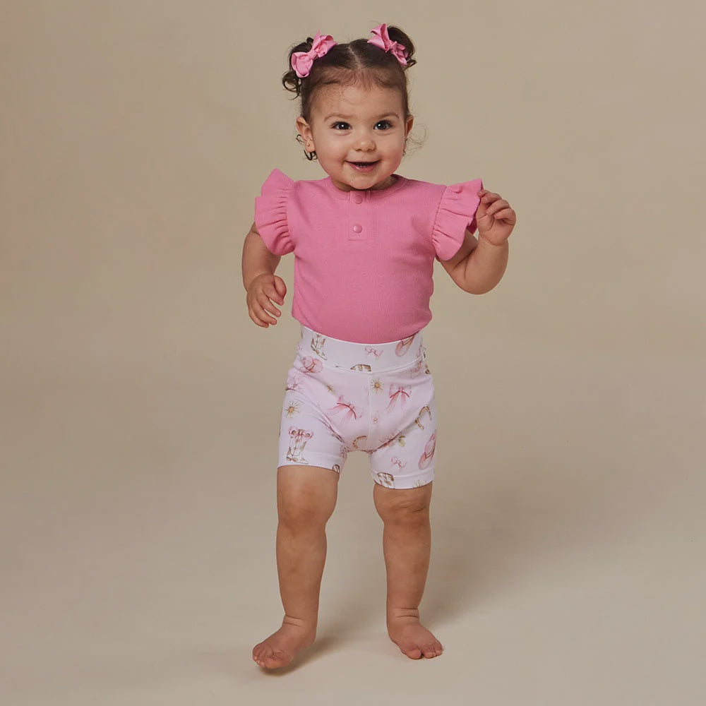 Boots & Bows Bike Shorts