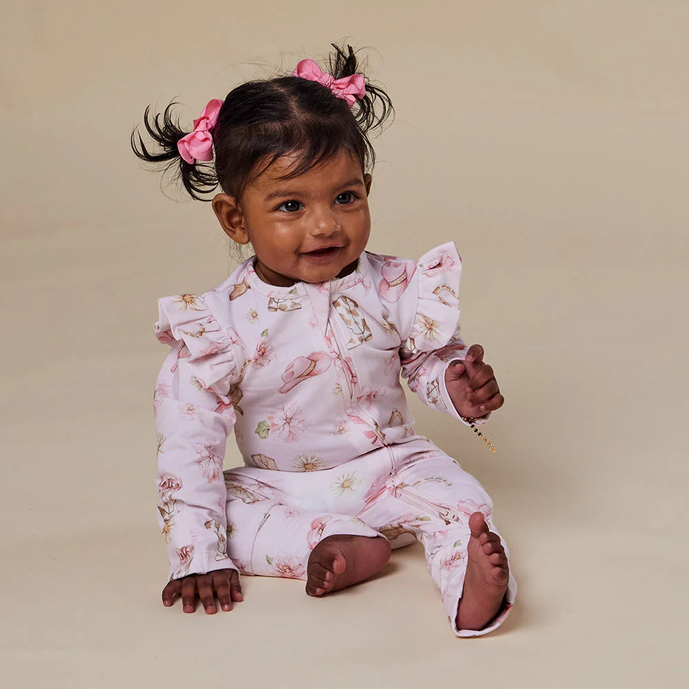 Boots & Bows Snugglesuit Convertible Romper