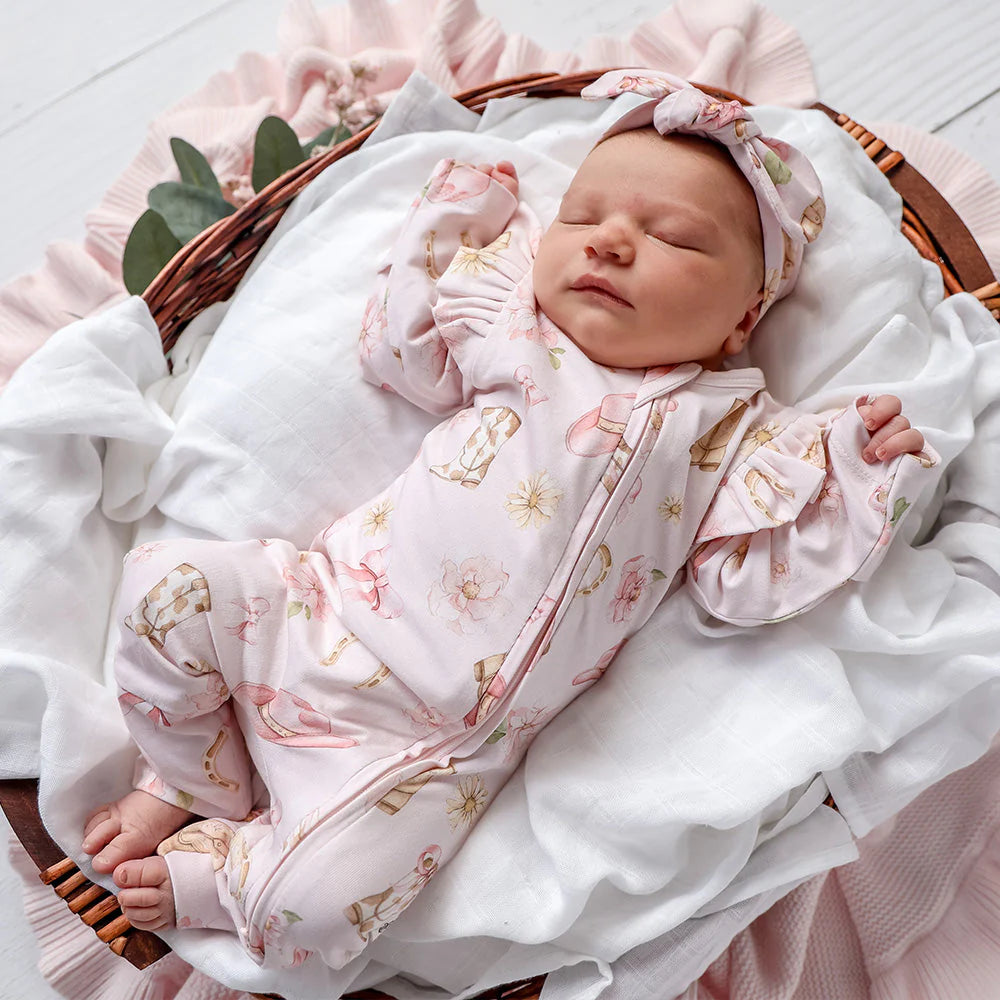 Boots & Bows Snugglesuit Convertible Romper