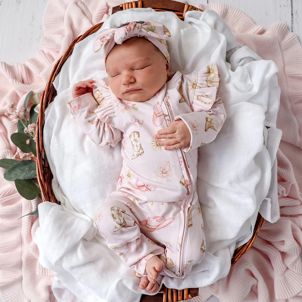 Boots & Bows Snugglesuit Convertible Romper