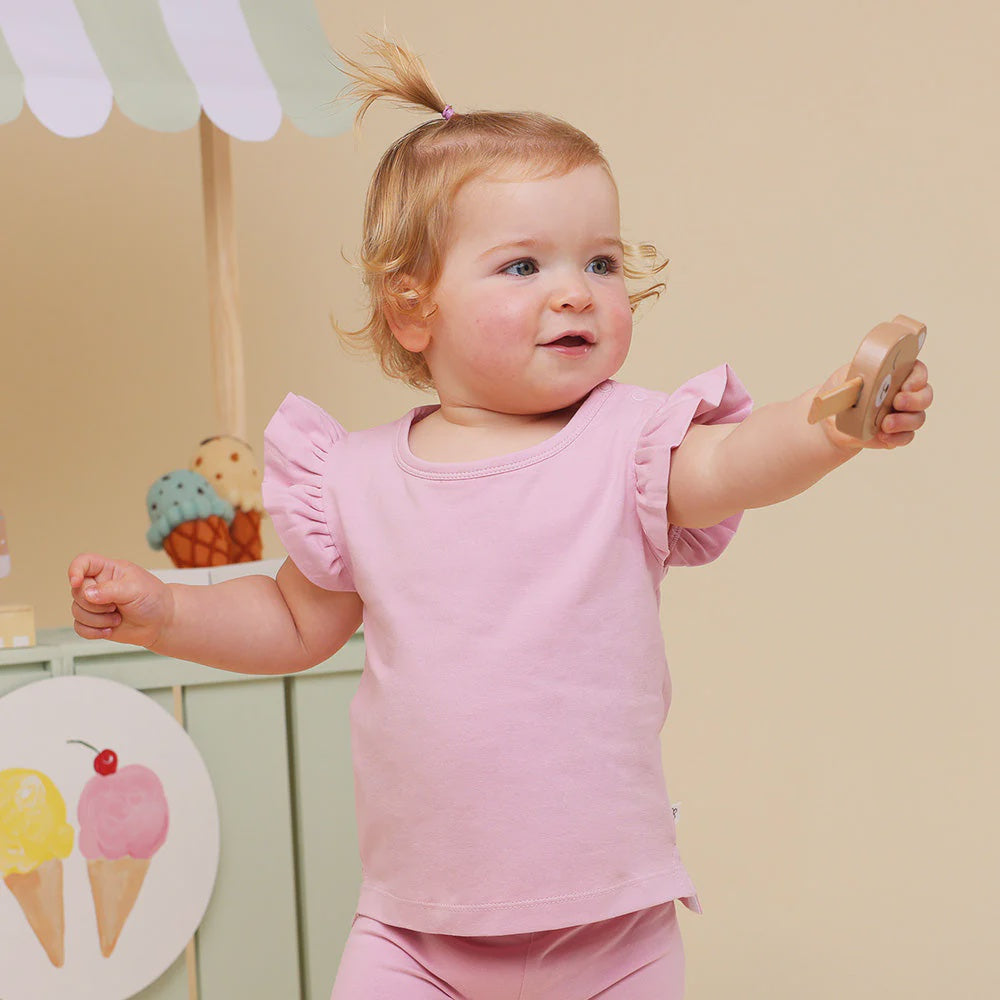 Bubblegum T-Shirt with Frill