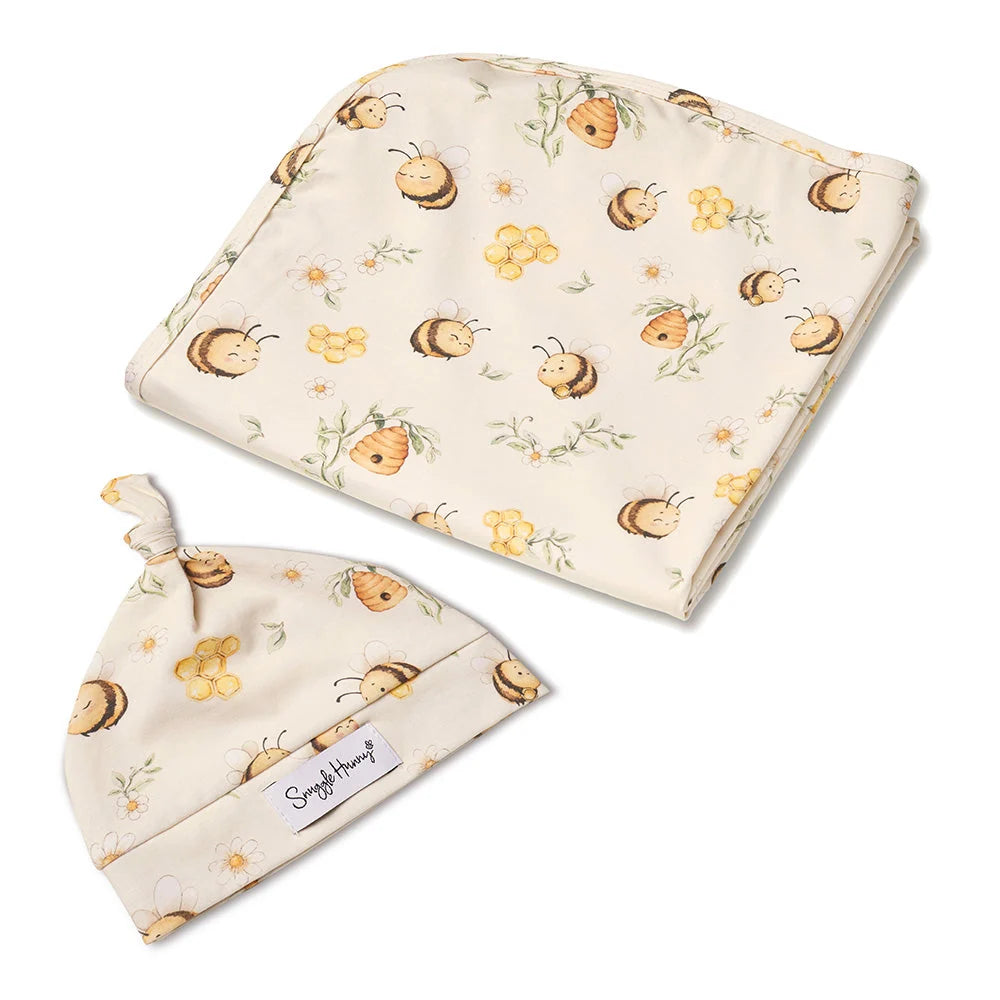 Bumblebees Jersey Wrap Set