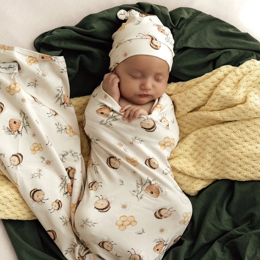 Bumblebees Jersey Wrap Set