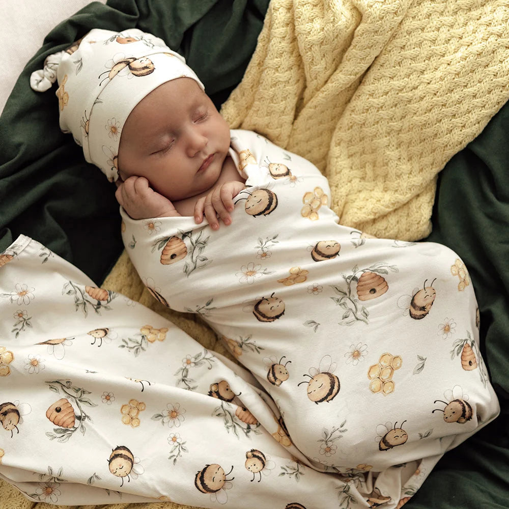 Bumblebees Jersey Wrap Set