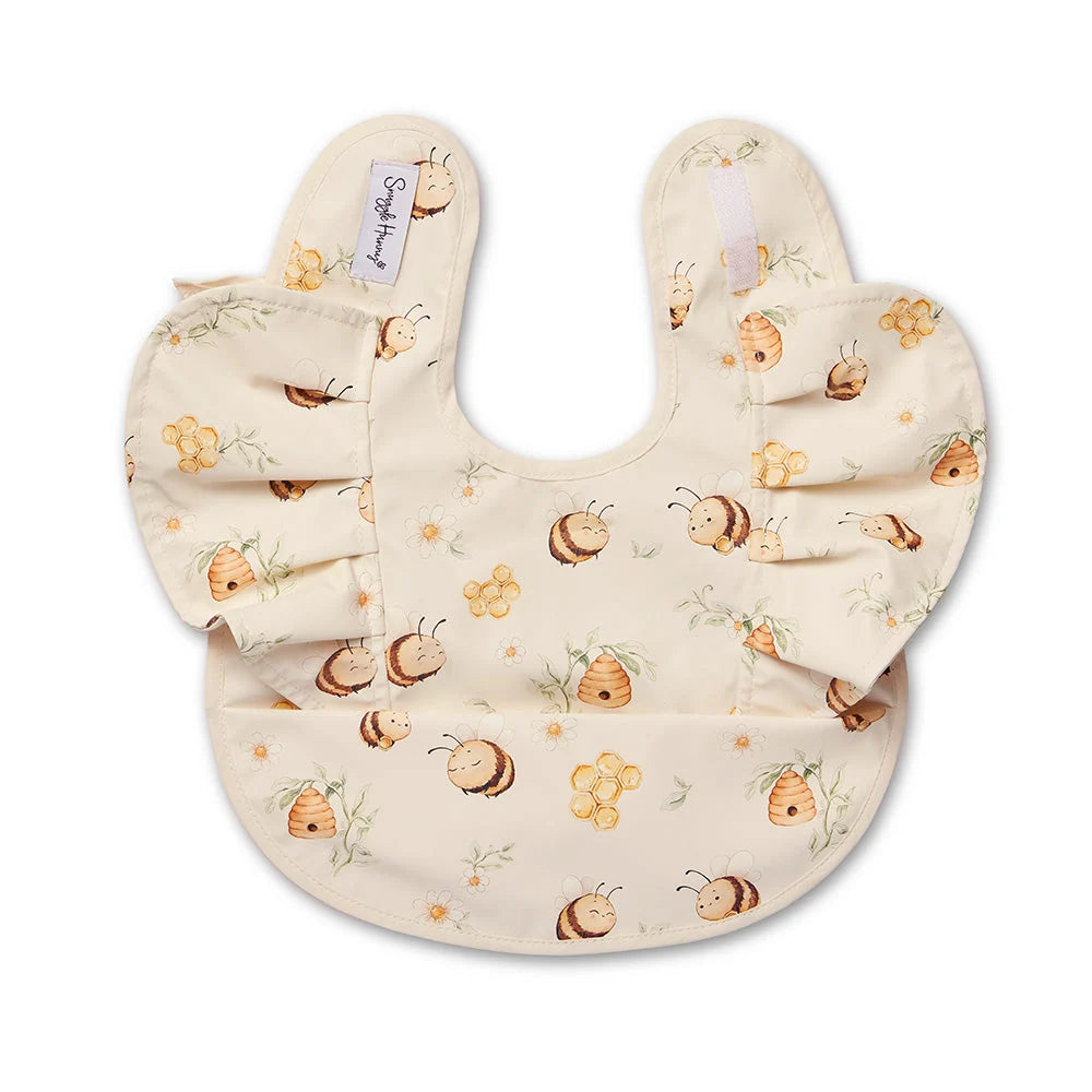 Bumblebees Fill Snuggle Bib