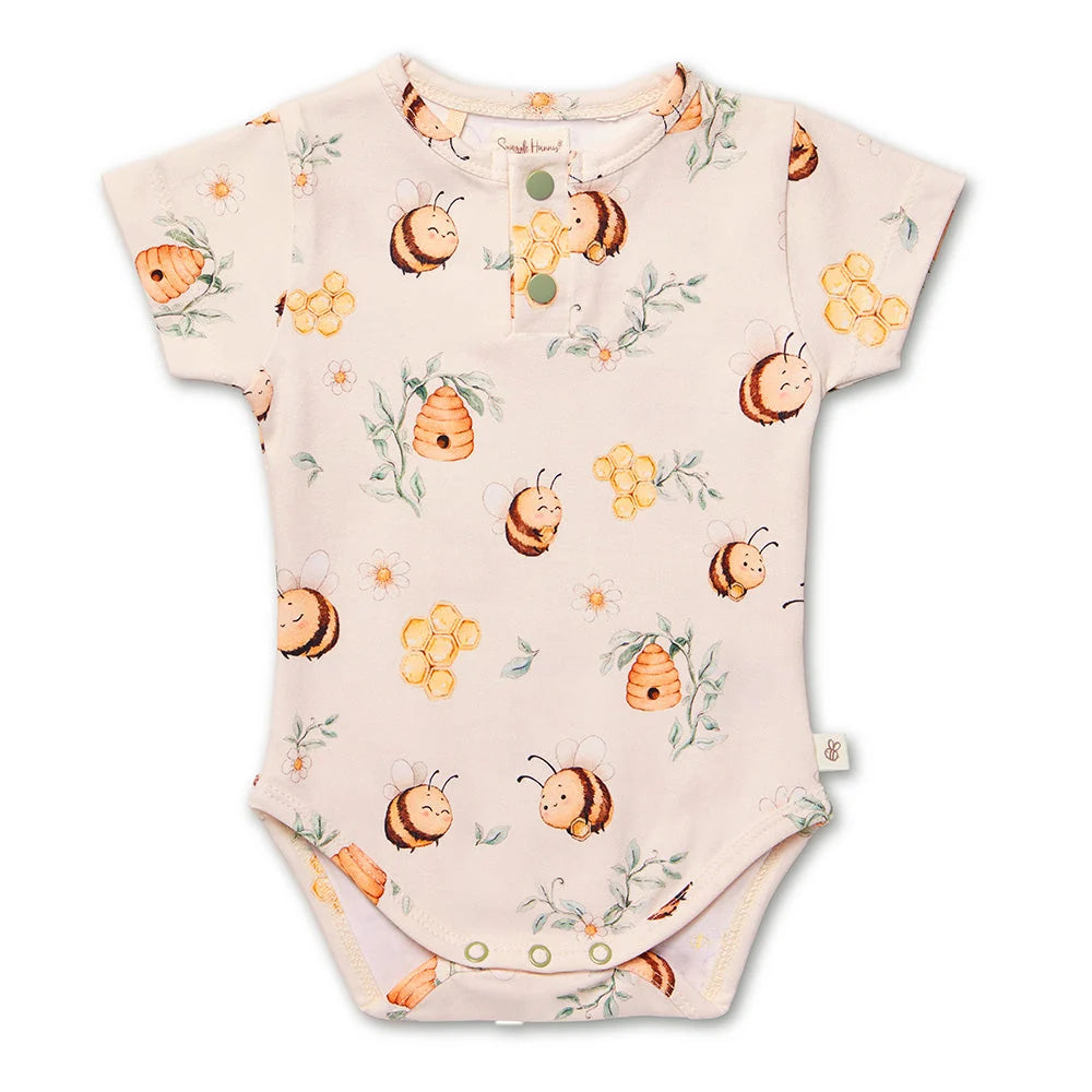 Bumblebees Short Sleeve Bodysuit