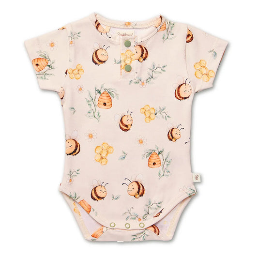 Bumblebees Short Sleeve Bodysuit
