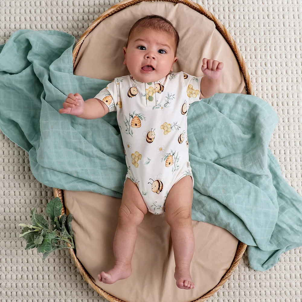 Bumblebees Short Sleeve Bodysuit