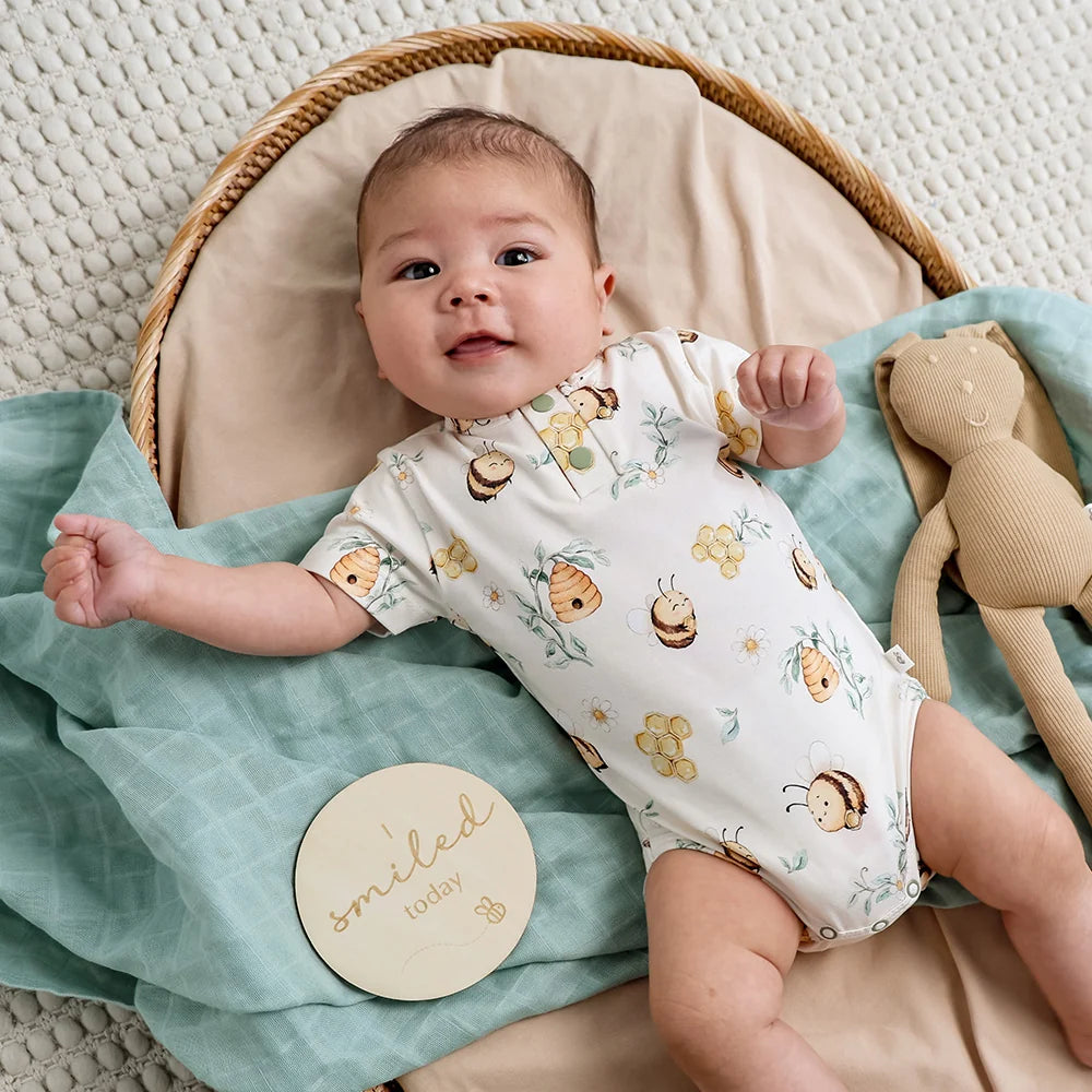 Bumblebees Short Sleeve Bodysuit