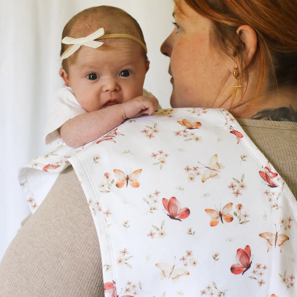 Butterfly Burp Cloth