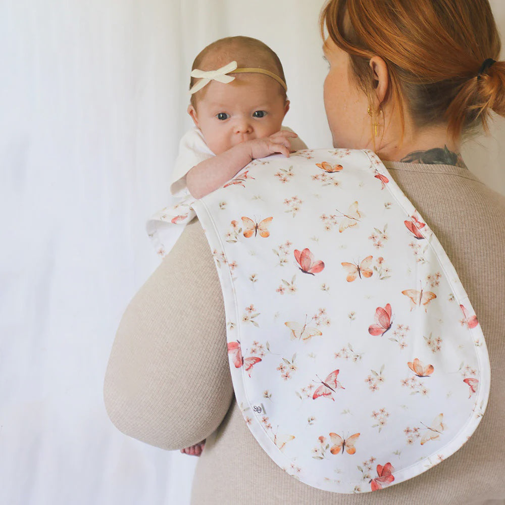 Butterfly Burp Cloth