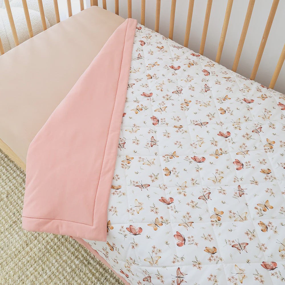 Butterfly Cot Comforter