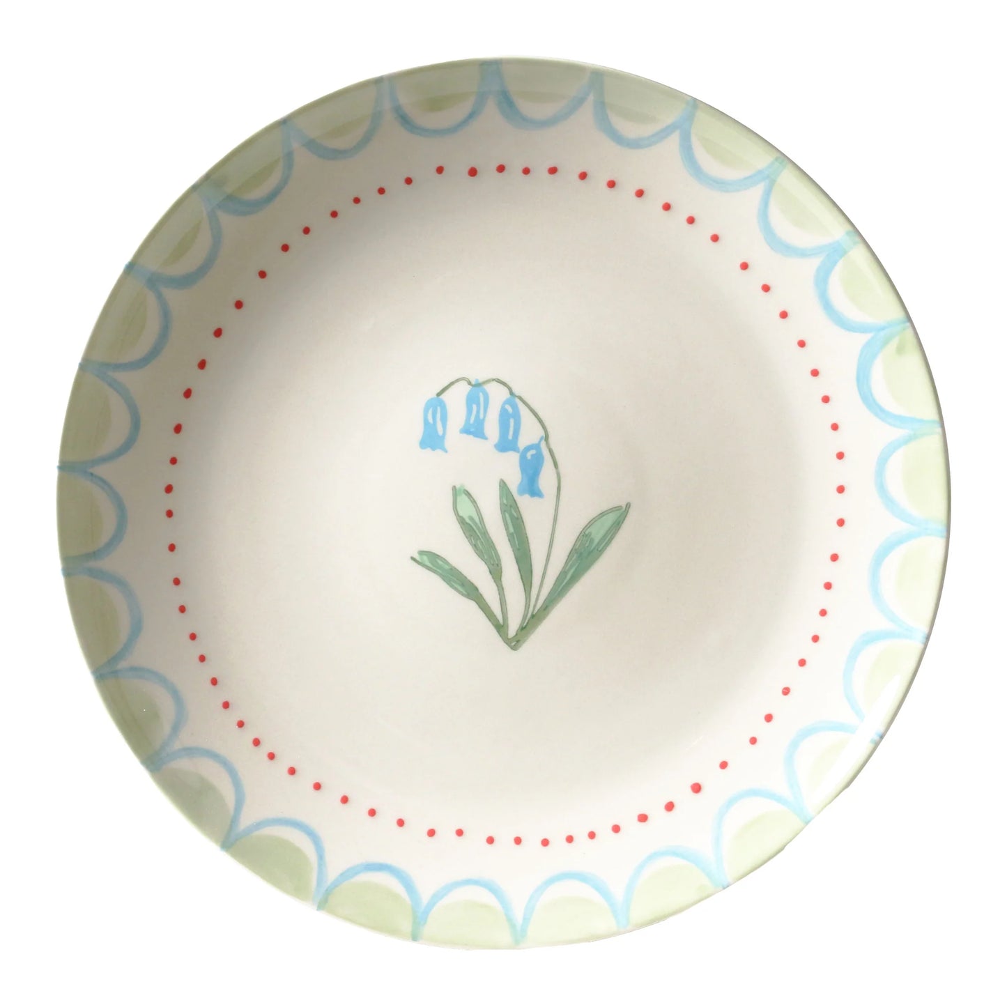 Cake Plate June's Garden Blue Bell 32cm