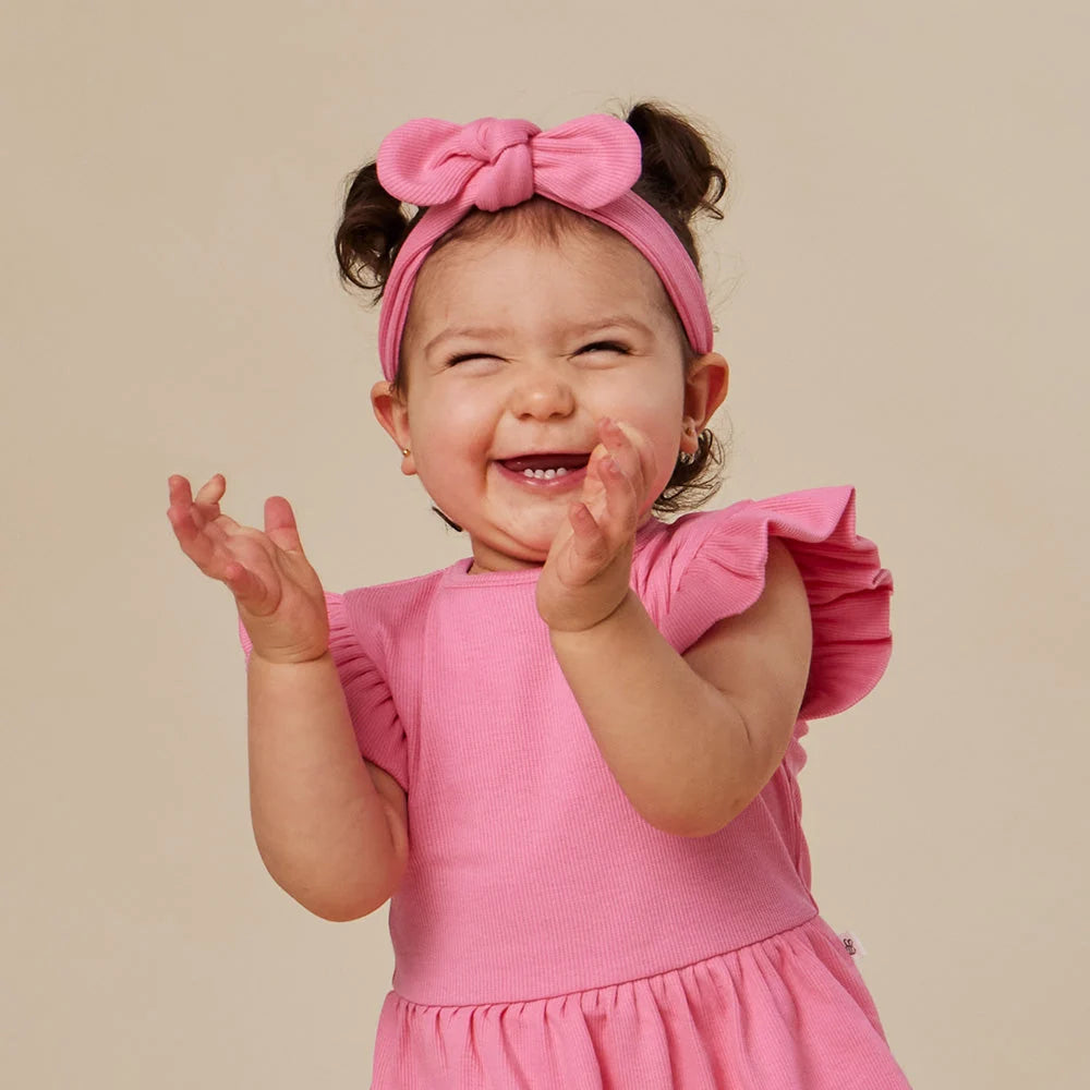 Candy Ribbed Topknot Headband
