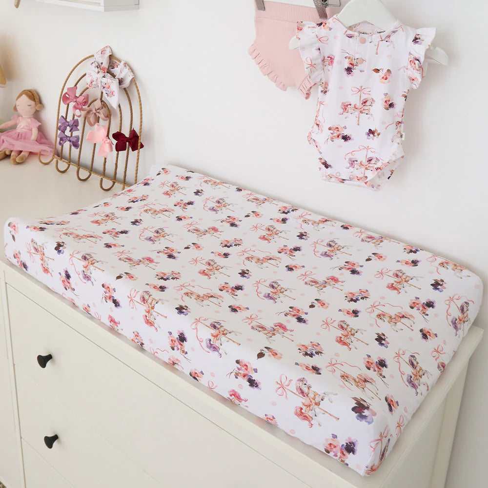 Carousel Bassinet Sheet