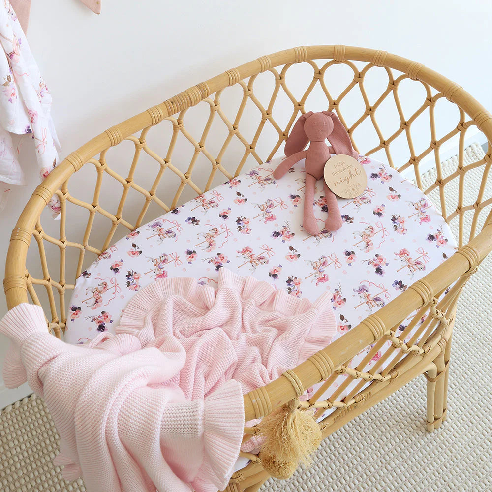 Carousel Bassinet Sheet