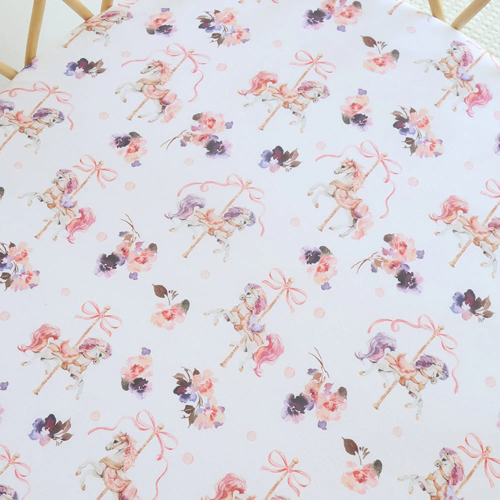 Carousel Bassinet Sheet