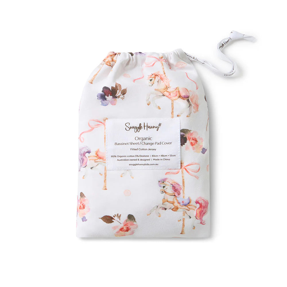 Carousel Bassinet Sheet