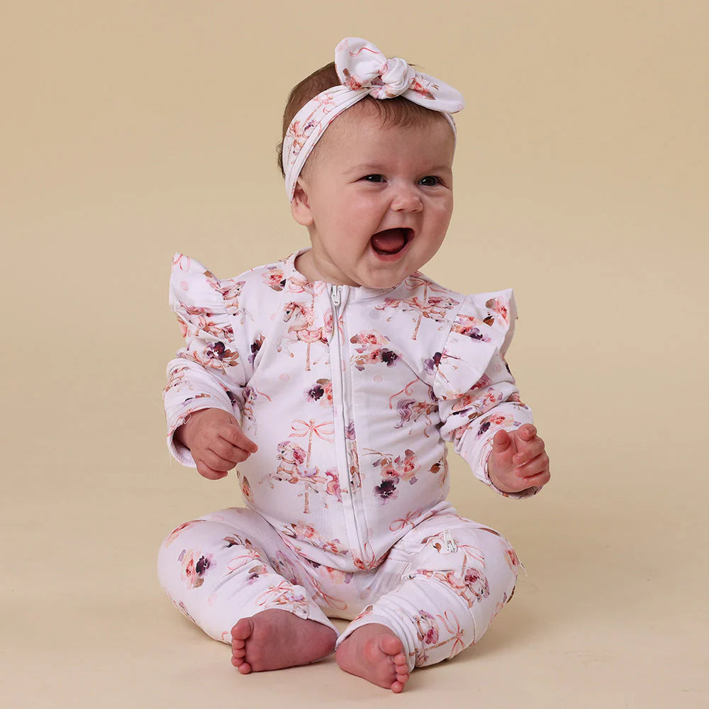 Carousel Snugglesuit Convertible Romper