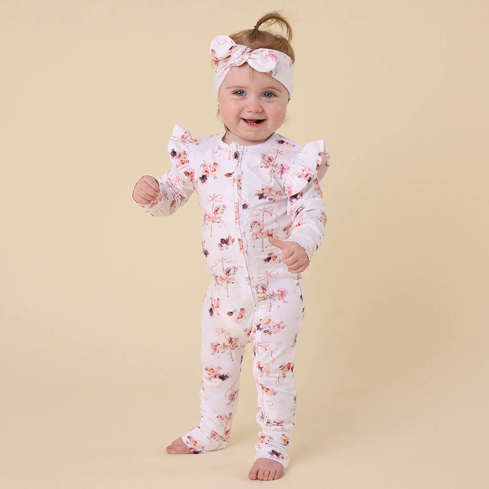 Carousel Snugglesuit Convertible Romper